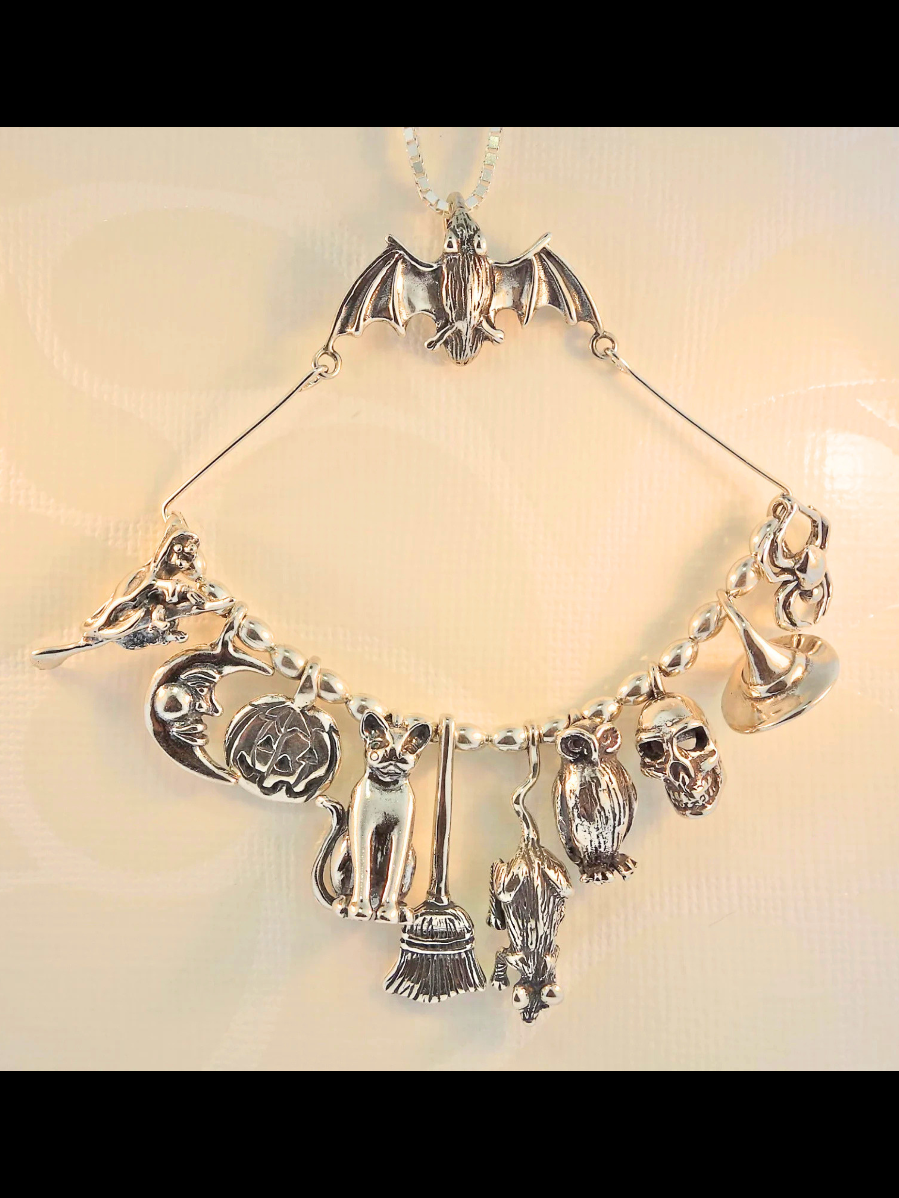 Halloween Charm Collection - Silver