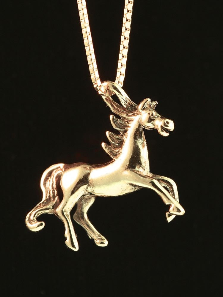 Arabian Nights Horse Charm in 14K Gold