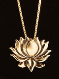 Lotus Charm - 14K Gold