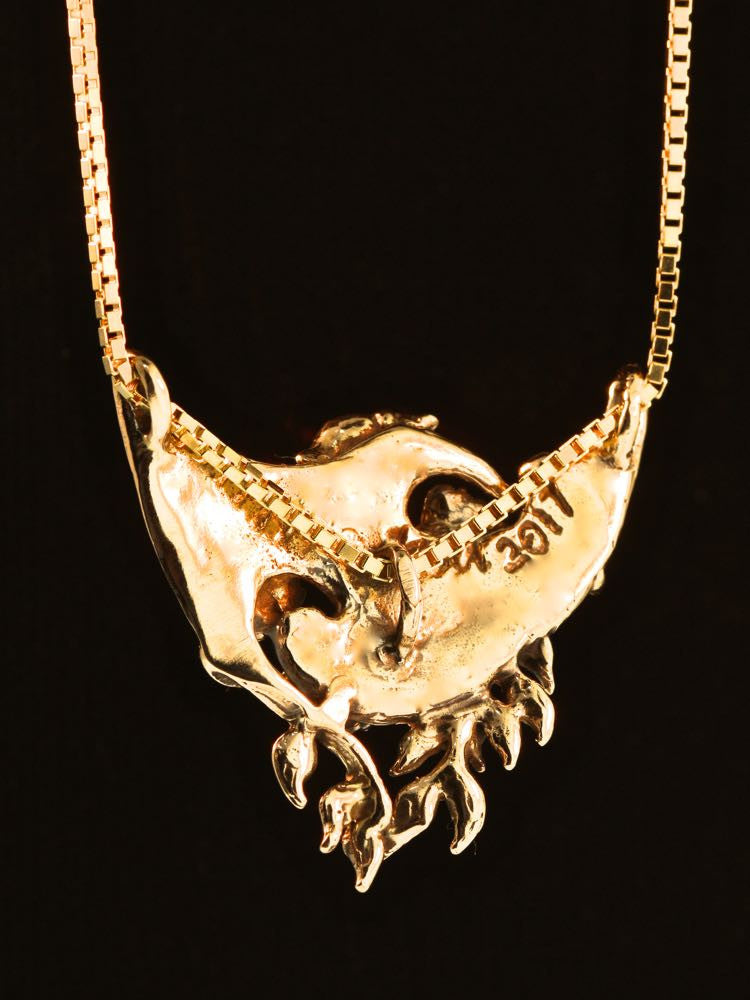 Atlantis Treasure Pendant in 14K Gold