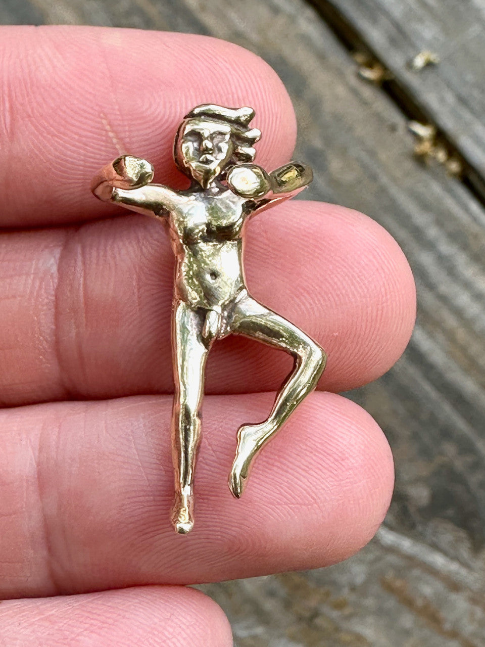 Man Ear Cuff - 14k Gold