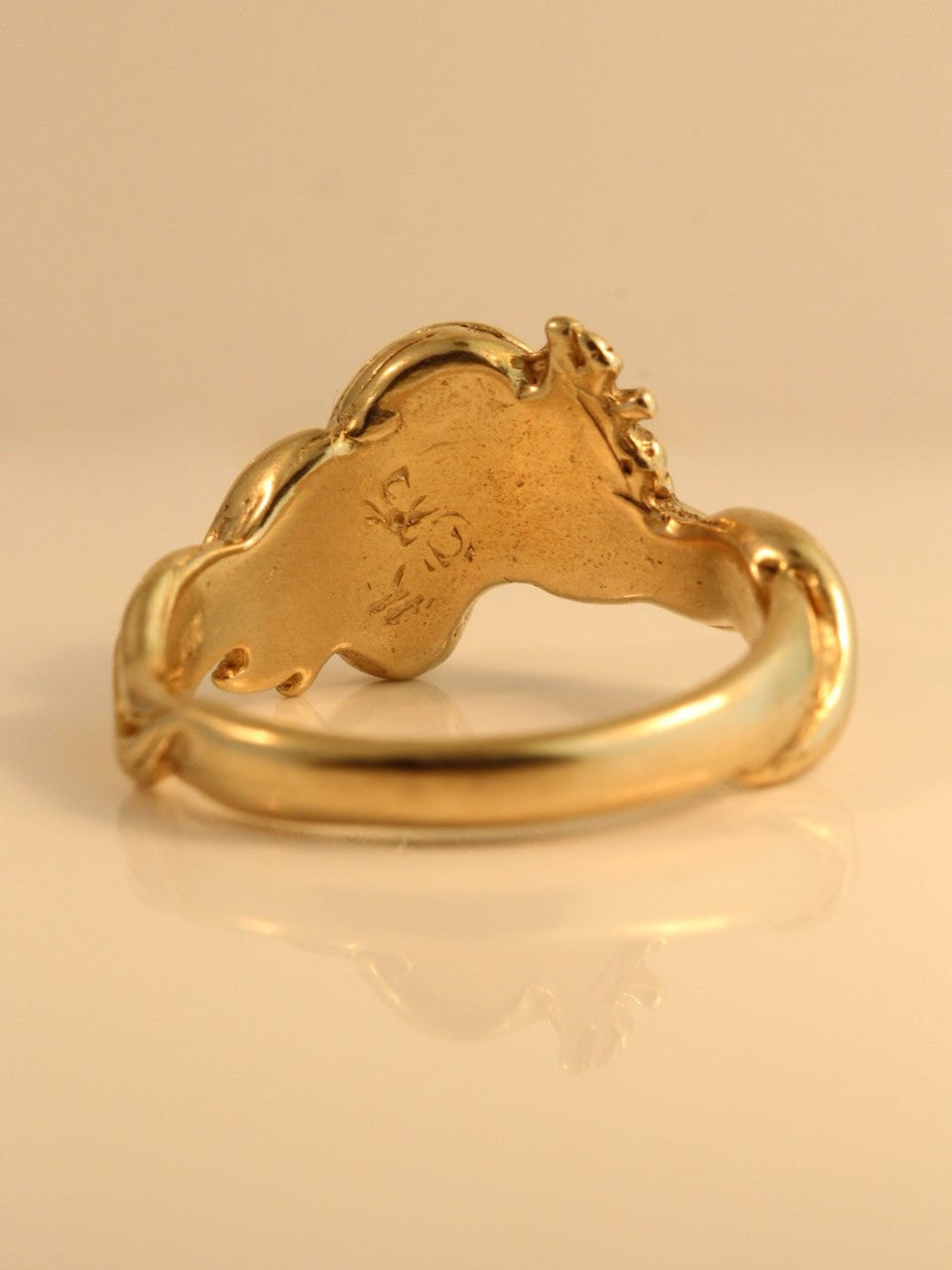 Garlic Ring - 14k Gold
