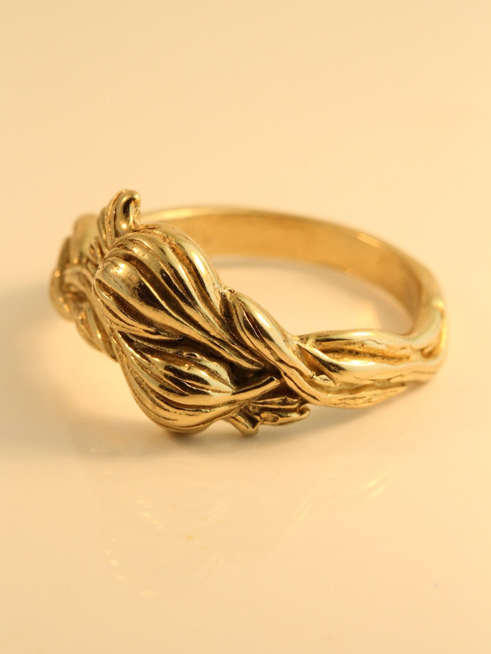 Garlic Ring - 14k Gold