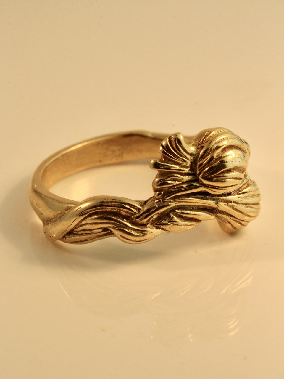 Garlic Ring - 14k Gold