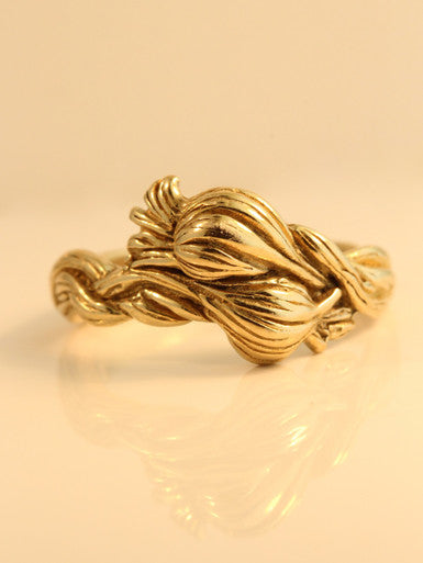 Garlic Ring - 14k Gold