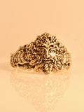 Green Man Ring - 14k Gold