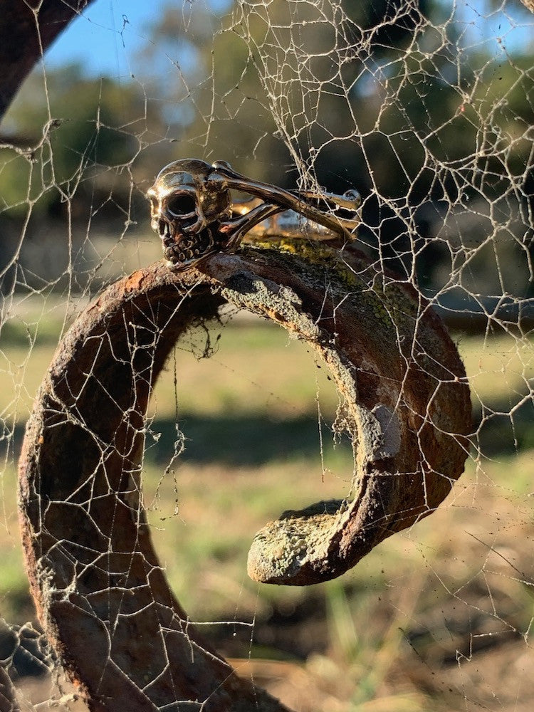 Skull Ring - 14K Gold