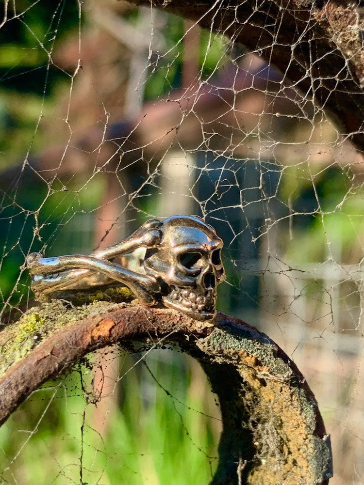 Skull Ring - 14K Gold