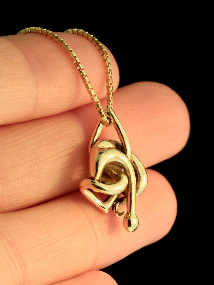 Paradox Pendant - 18K Gold