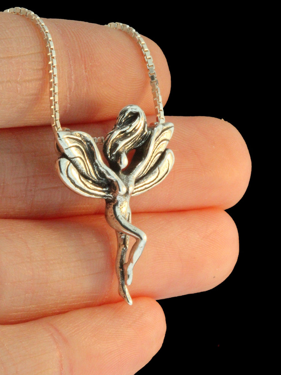 Fairy Pendant - Silver