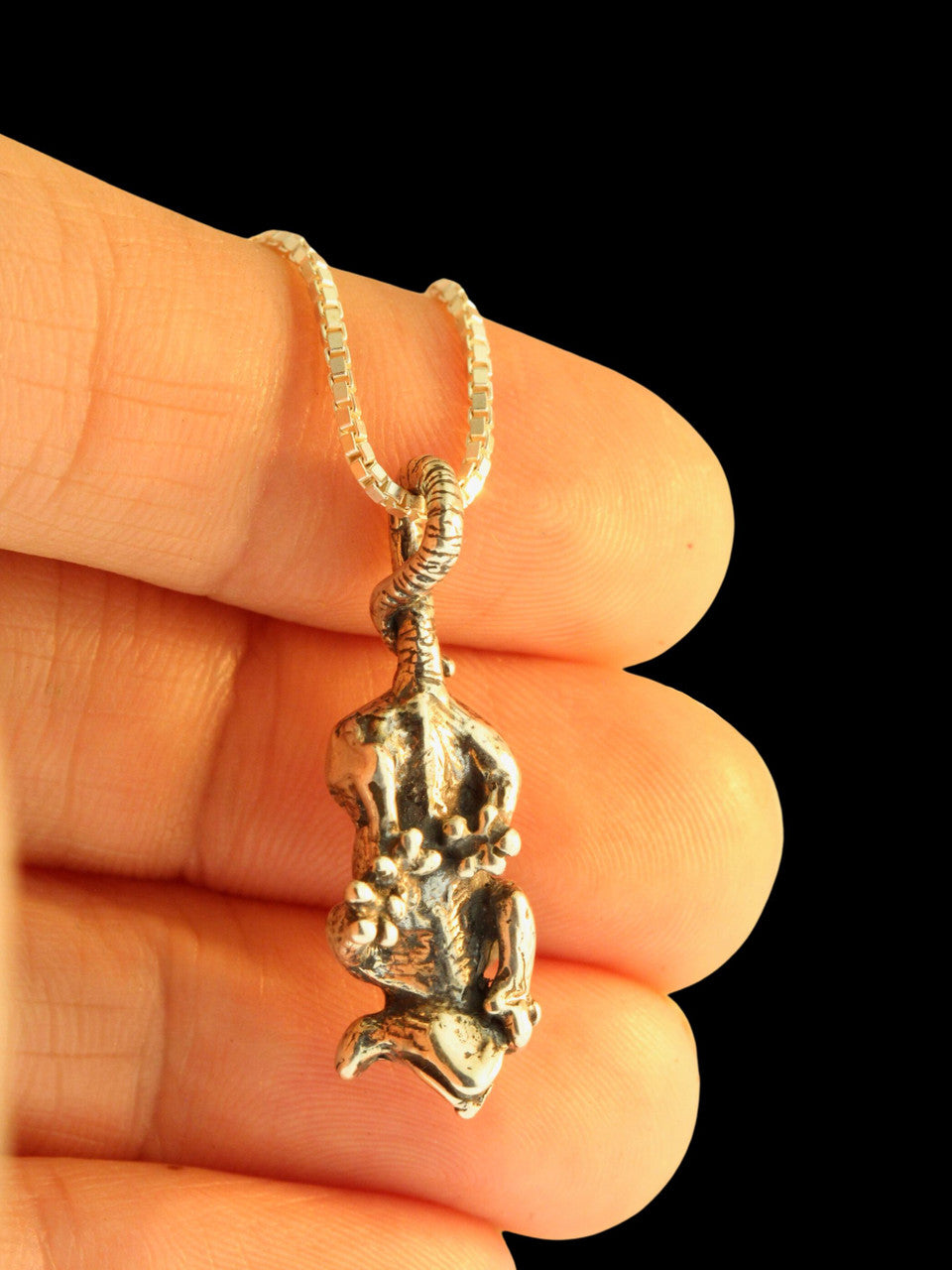 Possum Pendant - Silver