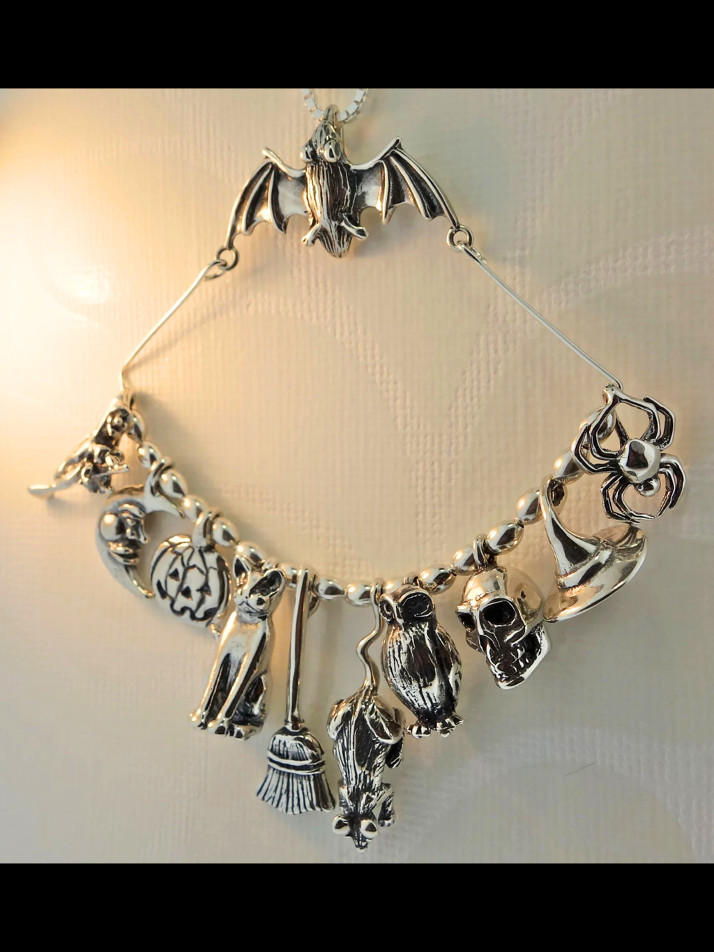 Halloween Charm Collection - Silver