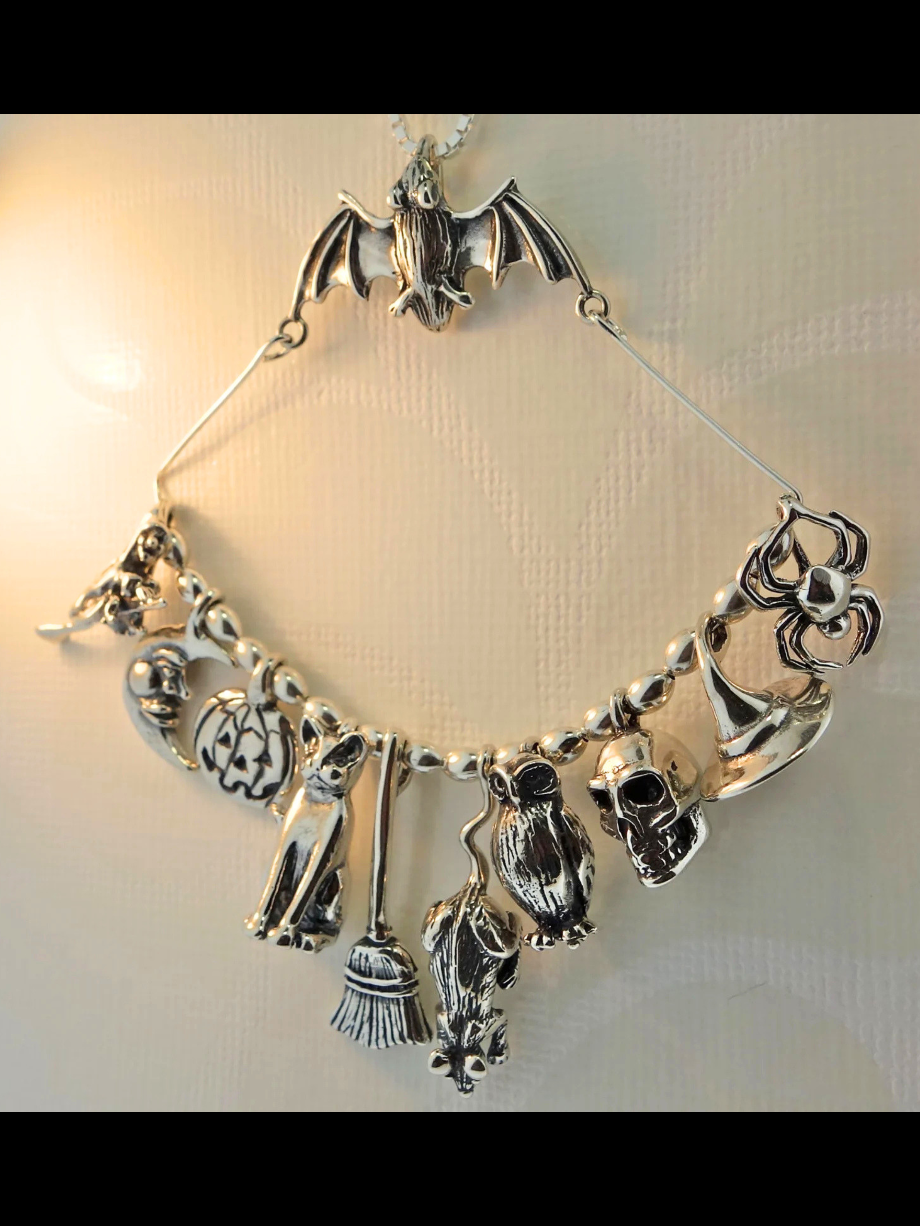 Halloween Charm Collection - Silver