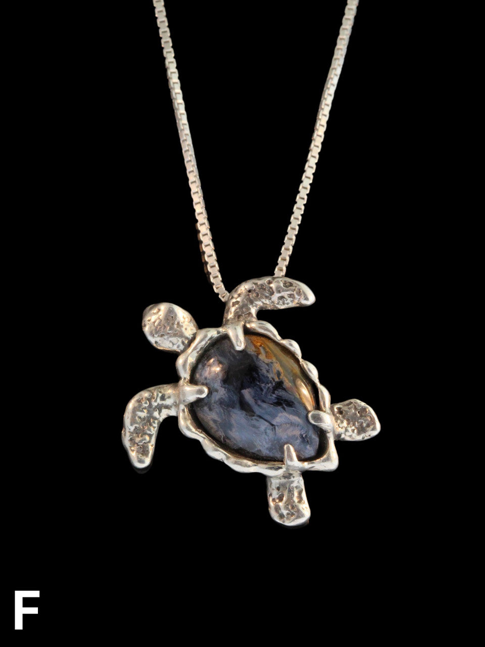 Sea Turtle Option F - Set with Pietersite