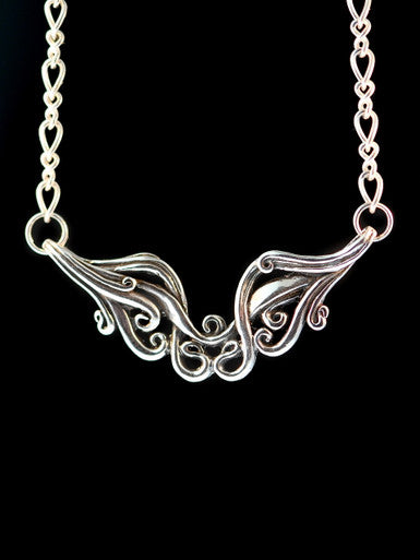 Cascade Waterfall Neckpiece - Sterling Silver