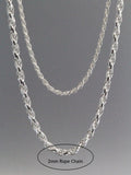 Rope Chain 2mm Sterling Silver