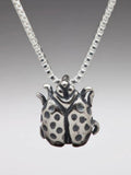 Lady Bug Charm - Silver