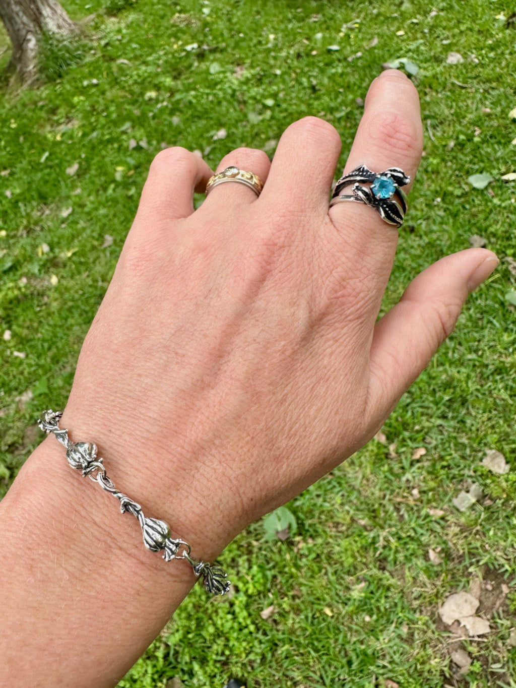 Garlic Bracelet - Silver