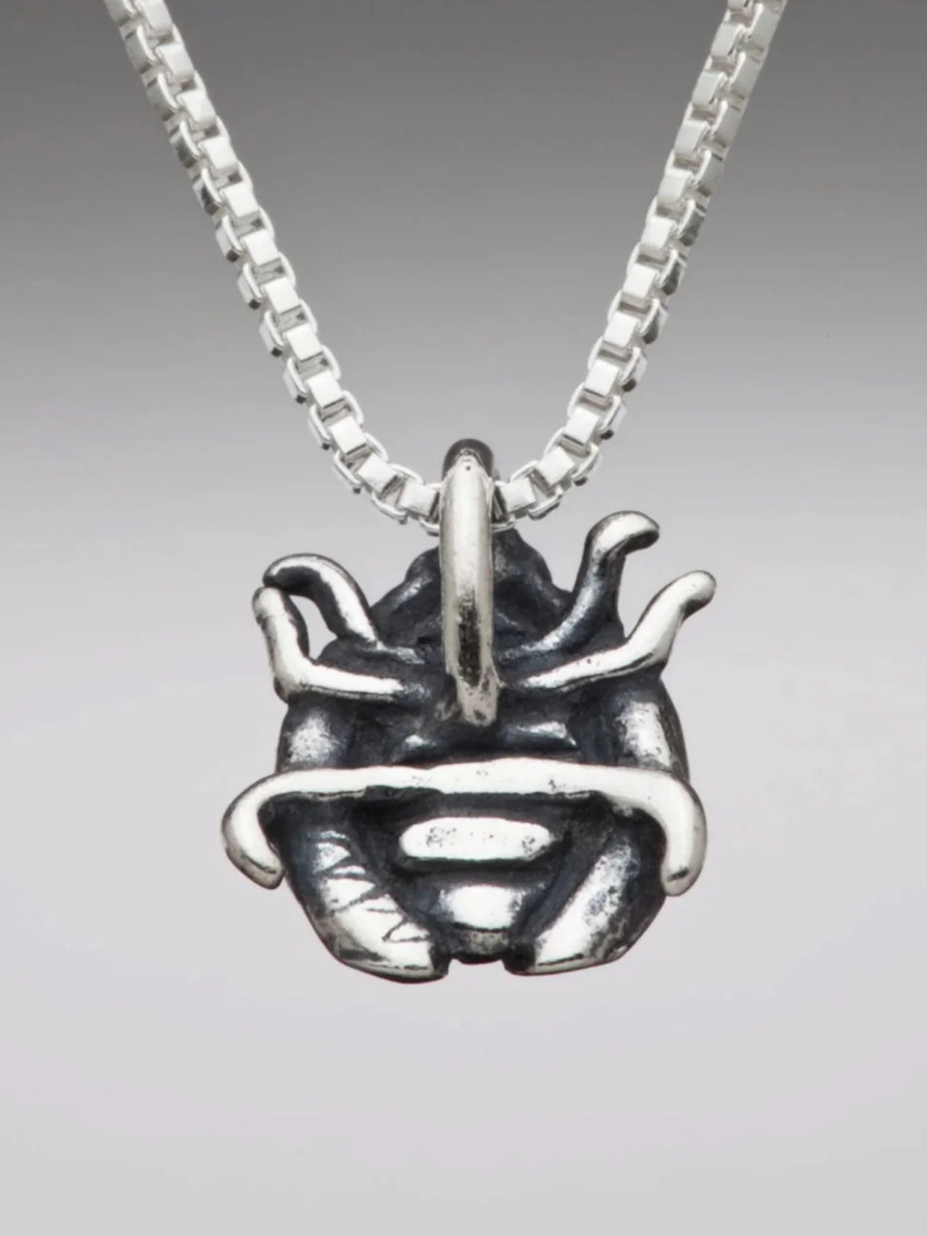 Lady Bug Charm - Silver