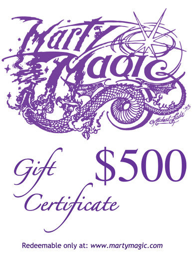 Jewelry Gift Certificate - $500