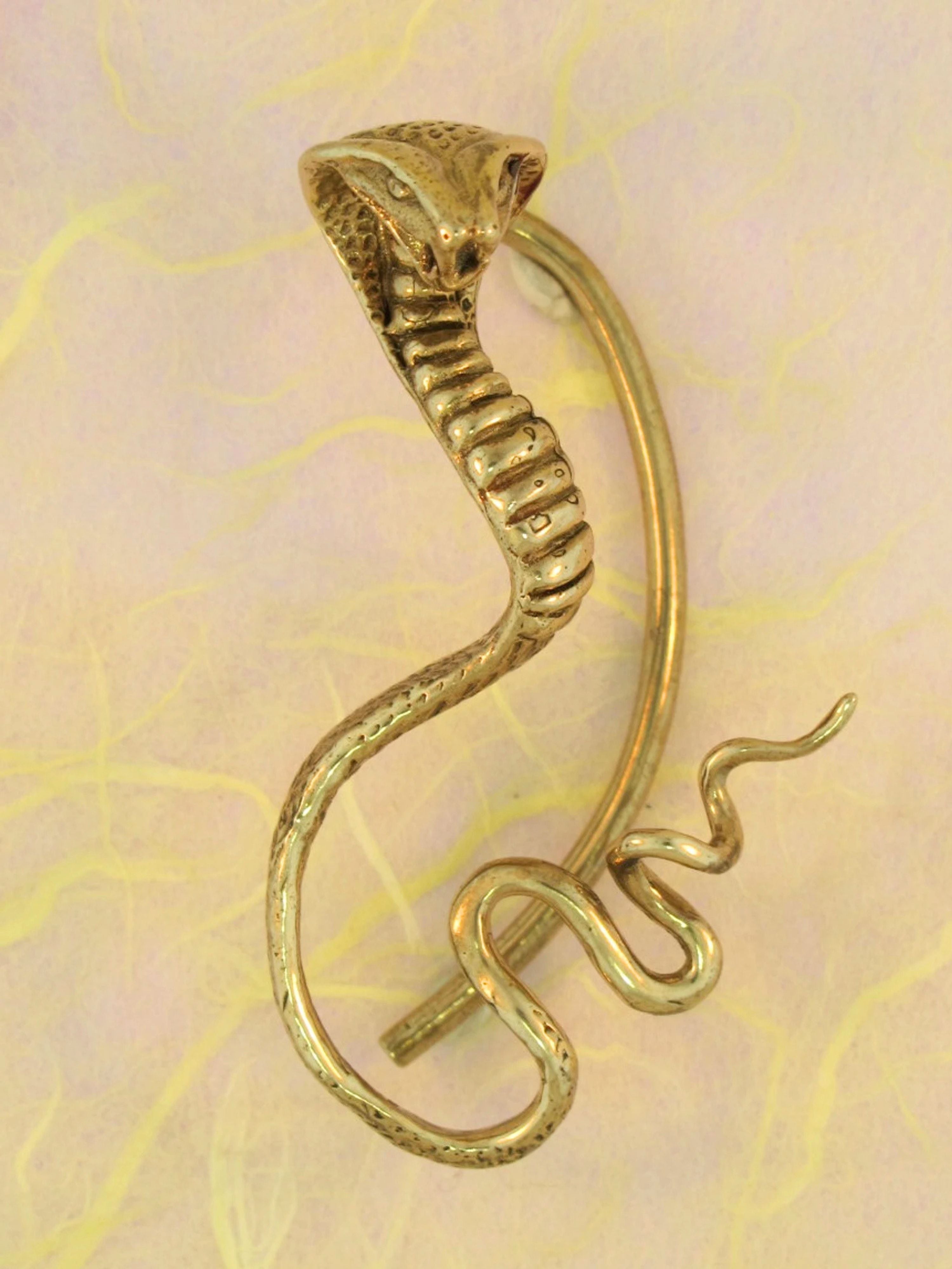 Cobra Ear Wrap - Bronze