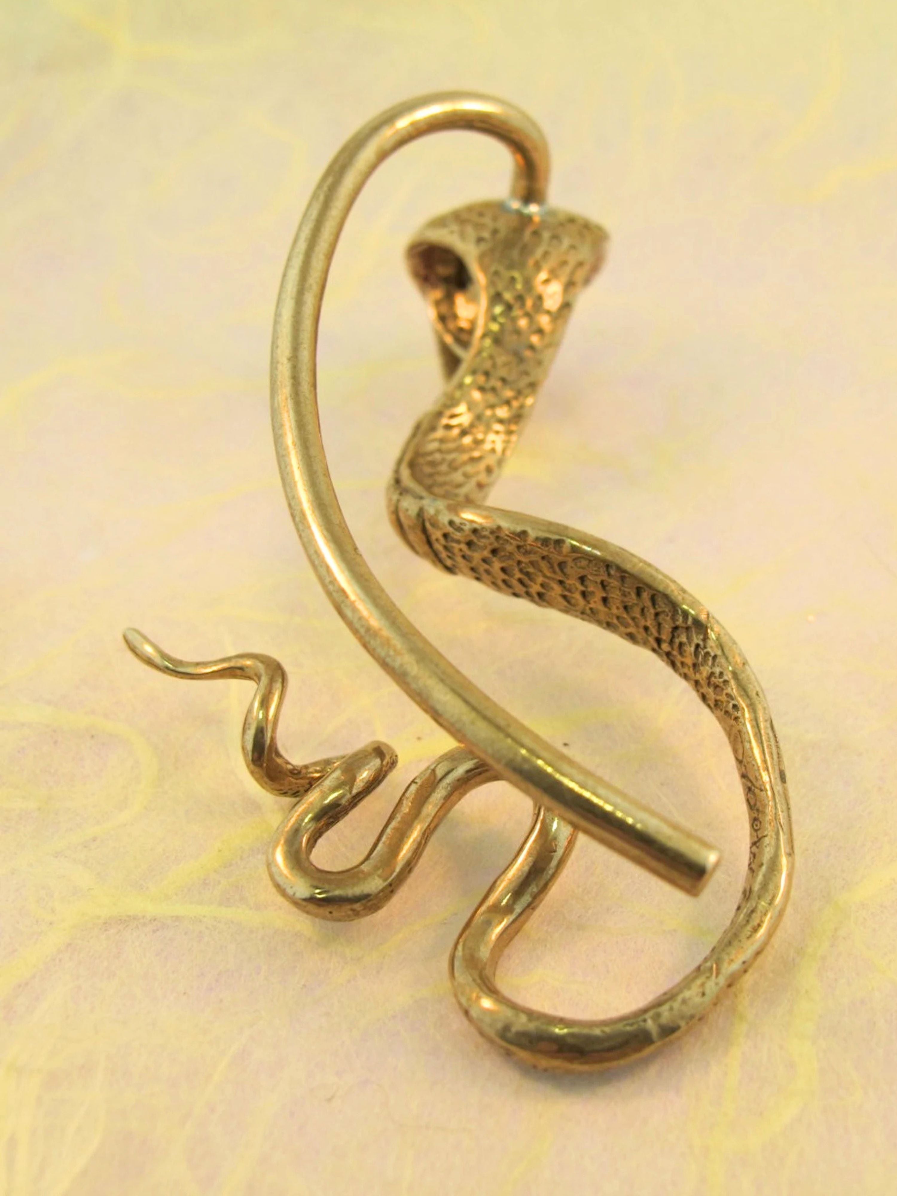 Cobra Ear Wrap - Bronze