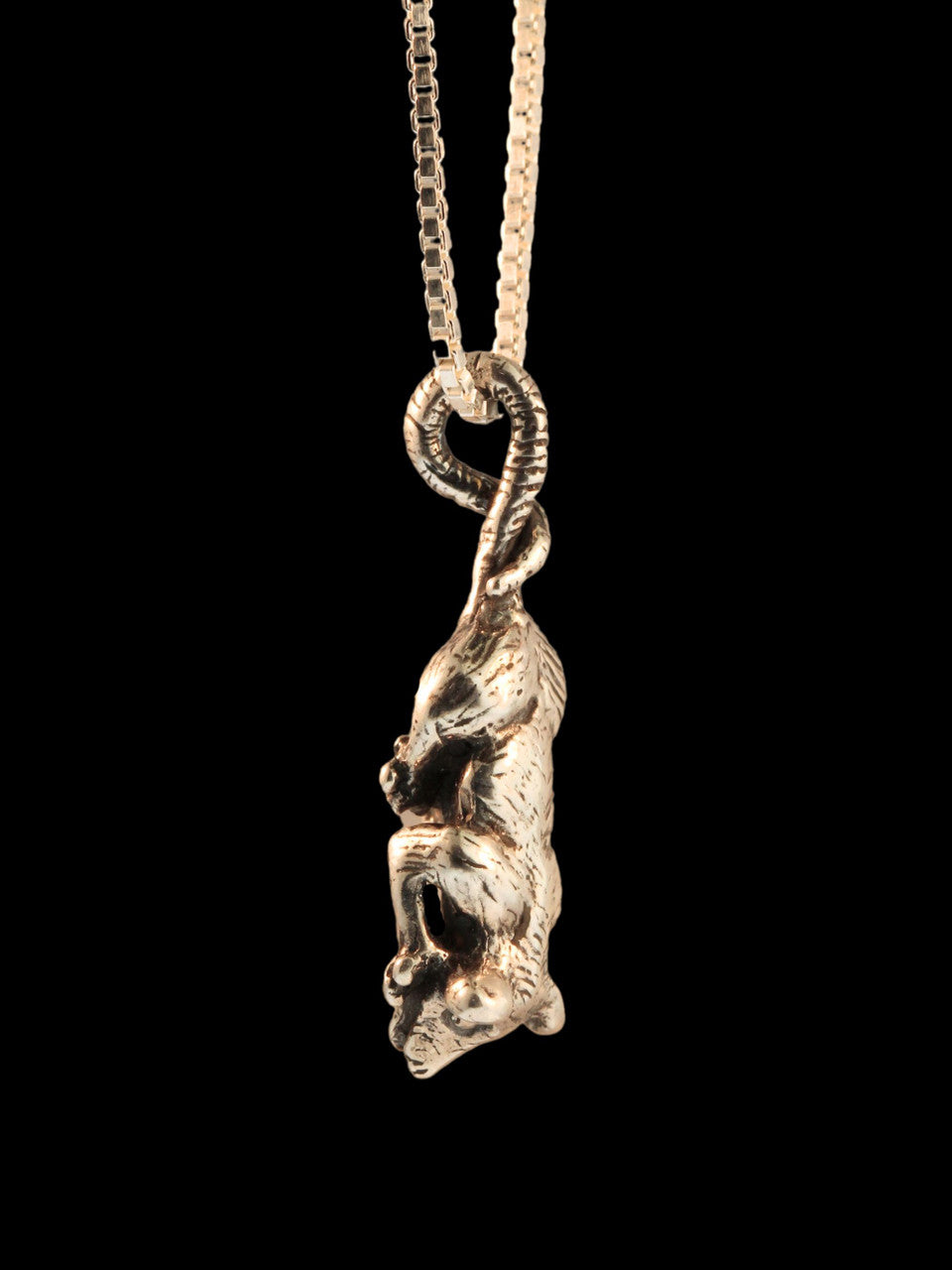 Possum Pendant - Silver