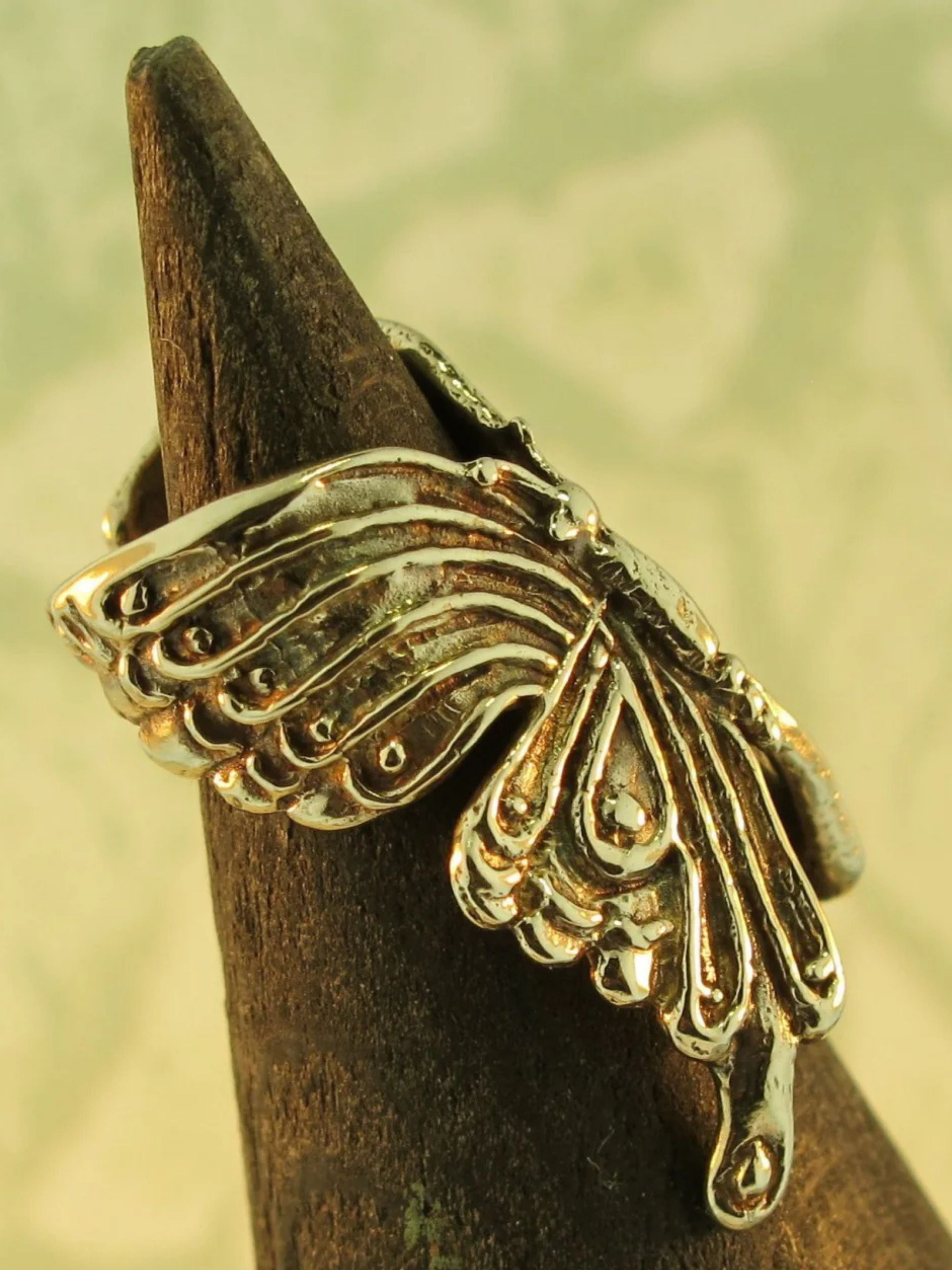 Butterfly Ear Cuff - Bronze