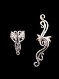 EAR CUFF SPECIAL Abstract Ear Cuff Combo Silver - Buy 2 Get 1 Ear Cuff Free