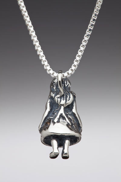 Alice in Wonderland Charm - Silver