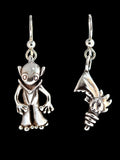 Martian and Ray Gun Mixed Earrings