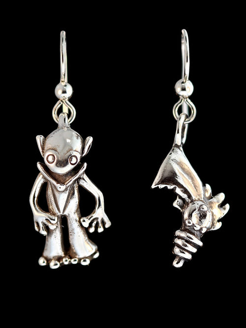 Martian and Ray Gun Mixed Earrings