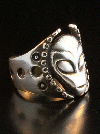 Alien Ring - Sterling Silver