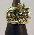 Two Part Eclipse Ring - 14K Gold