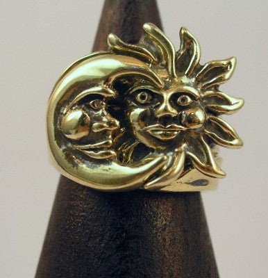 Two Part Eclipse Ring - 14K Gold