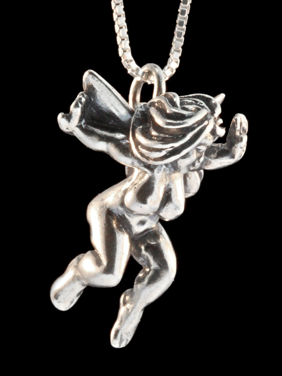 Fairy Goddess Charm - Sterling Silver