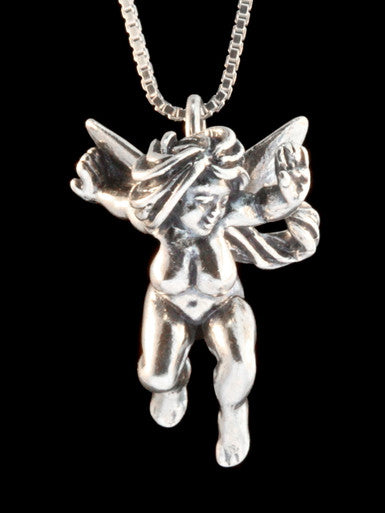 Fairy Goddess Charm - Sterling Silver
