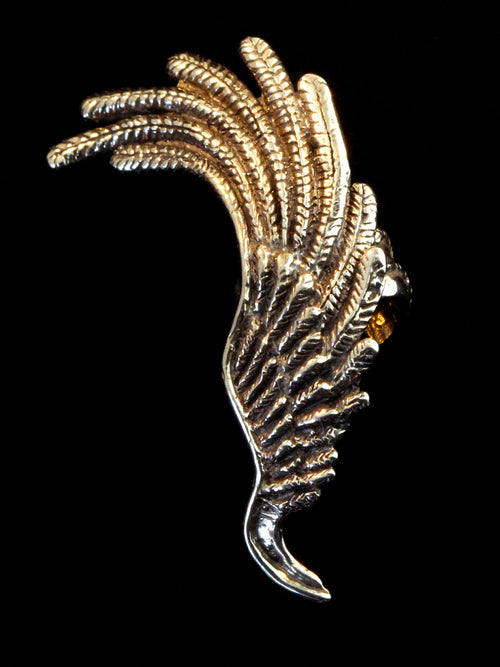 Angel Wing Ear Cuff -Bronze