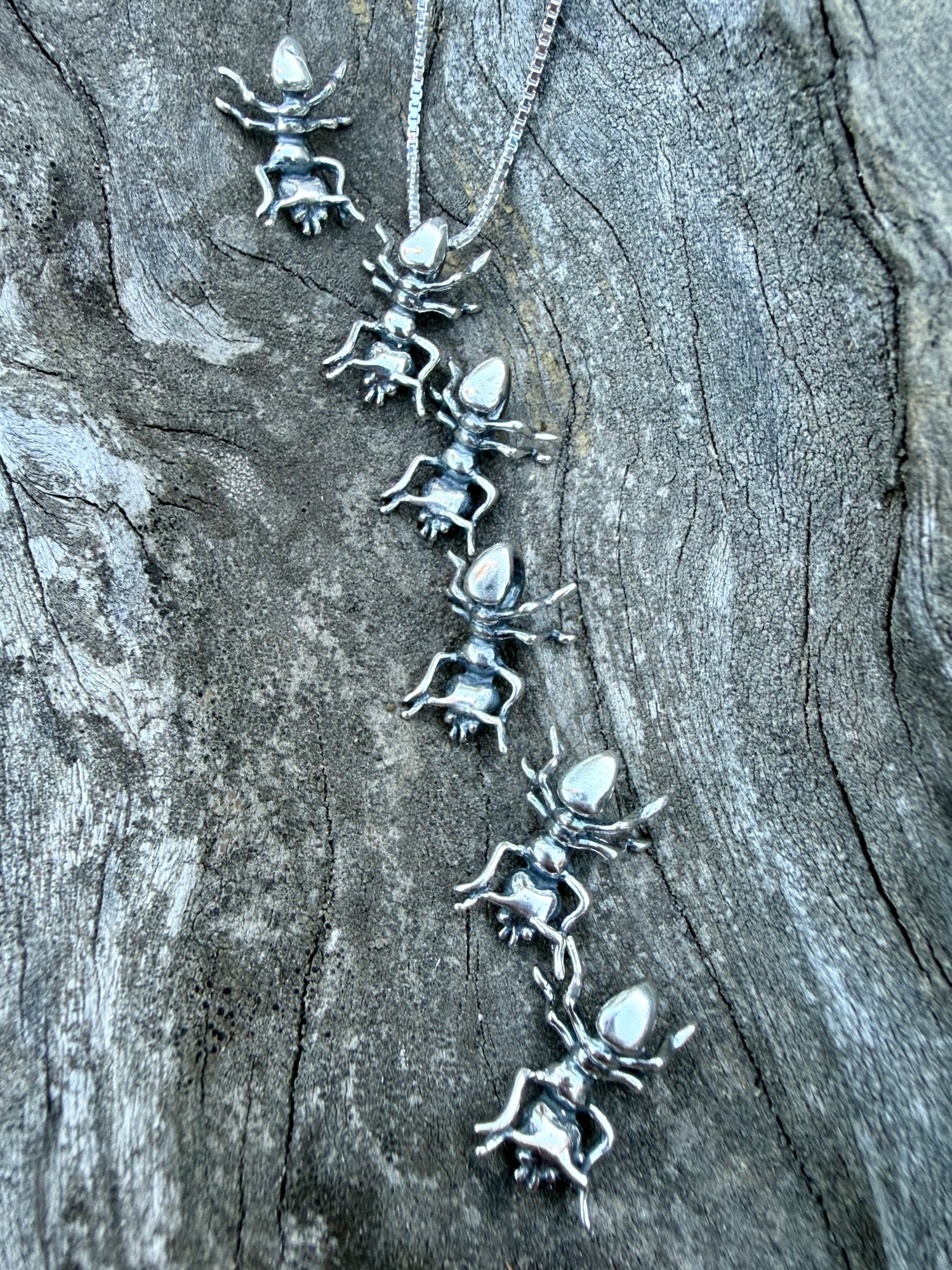 Ant Charm - Sterling Silver