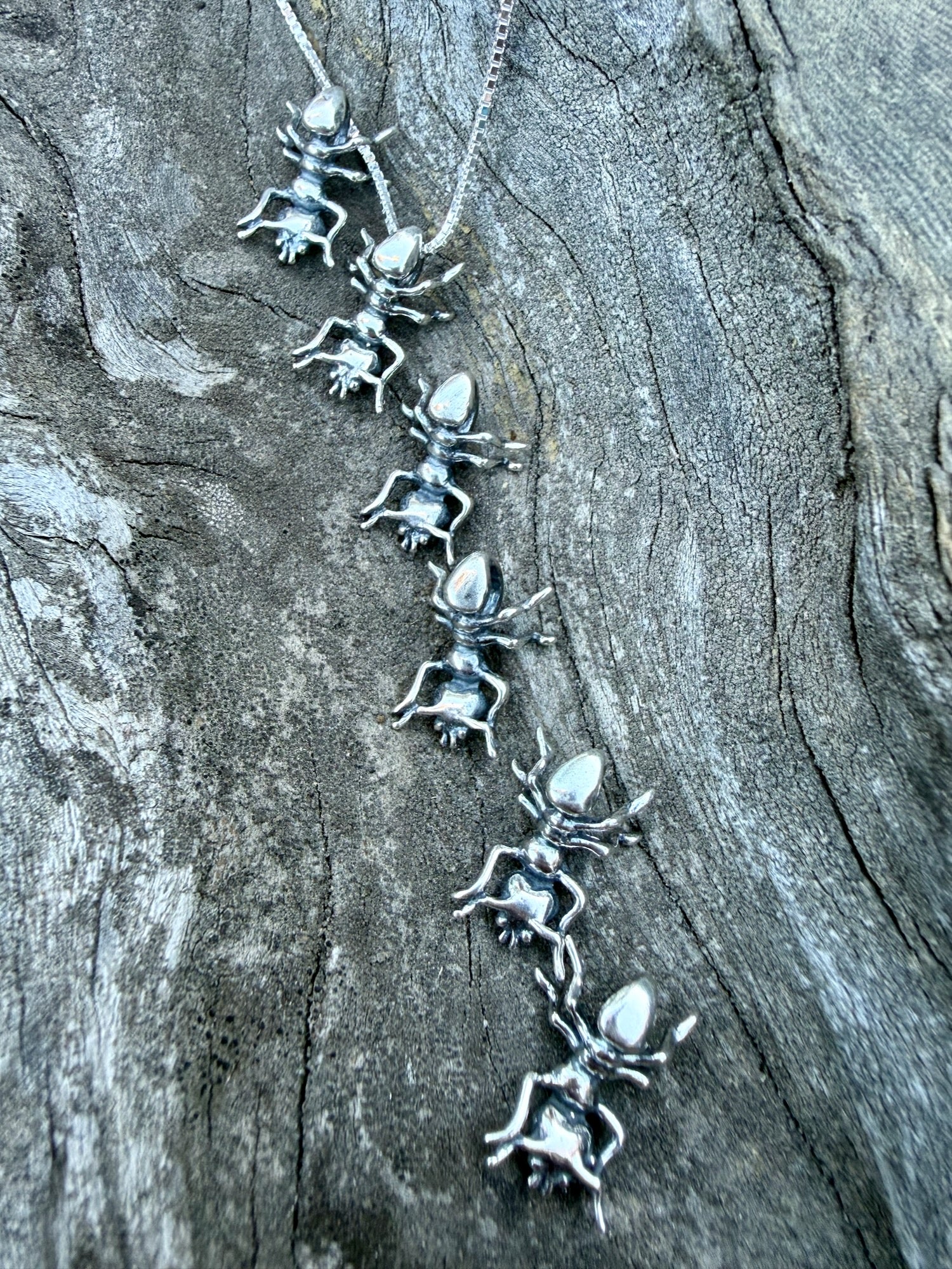 Ant Charm - Sterling Silver