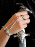 Arabesque-Cascade Panja Bracelet - Sterling Silver