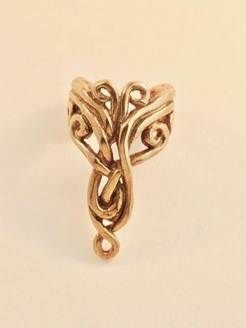 Arabesque Ear Cuff in 14K Gold