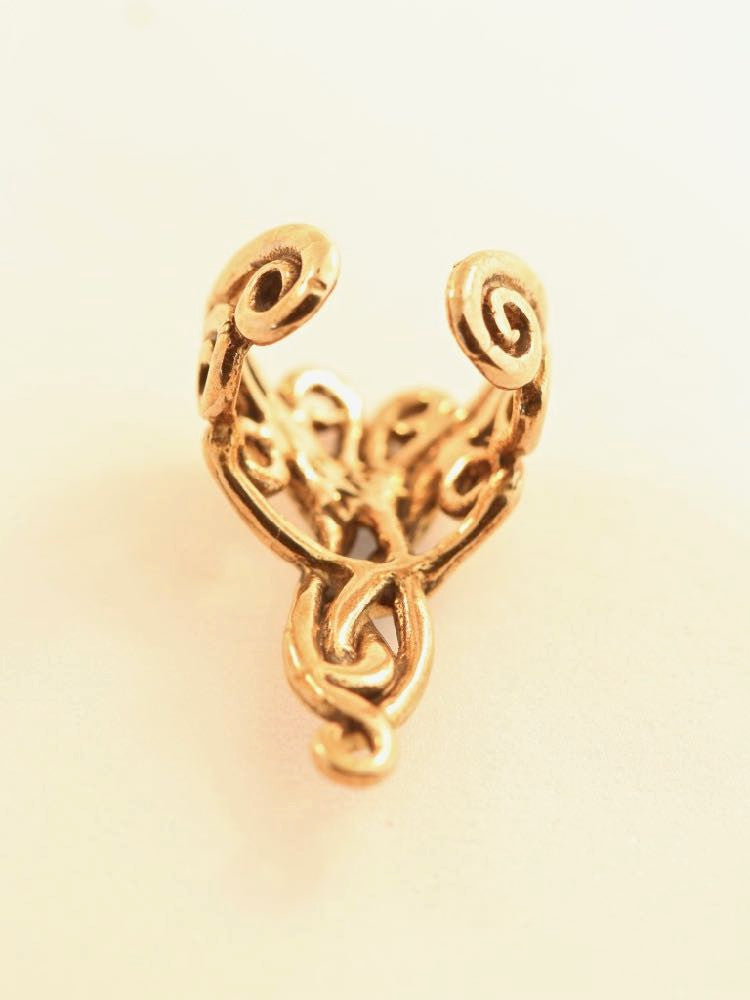 Arabesque Ear Cuff in 14K Gold