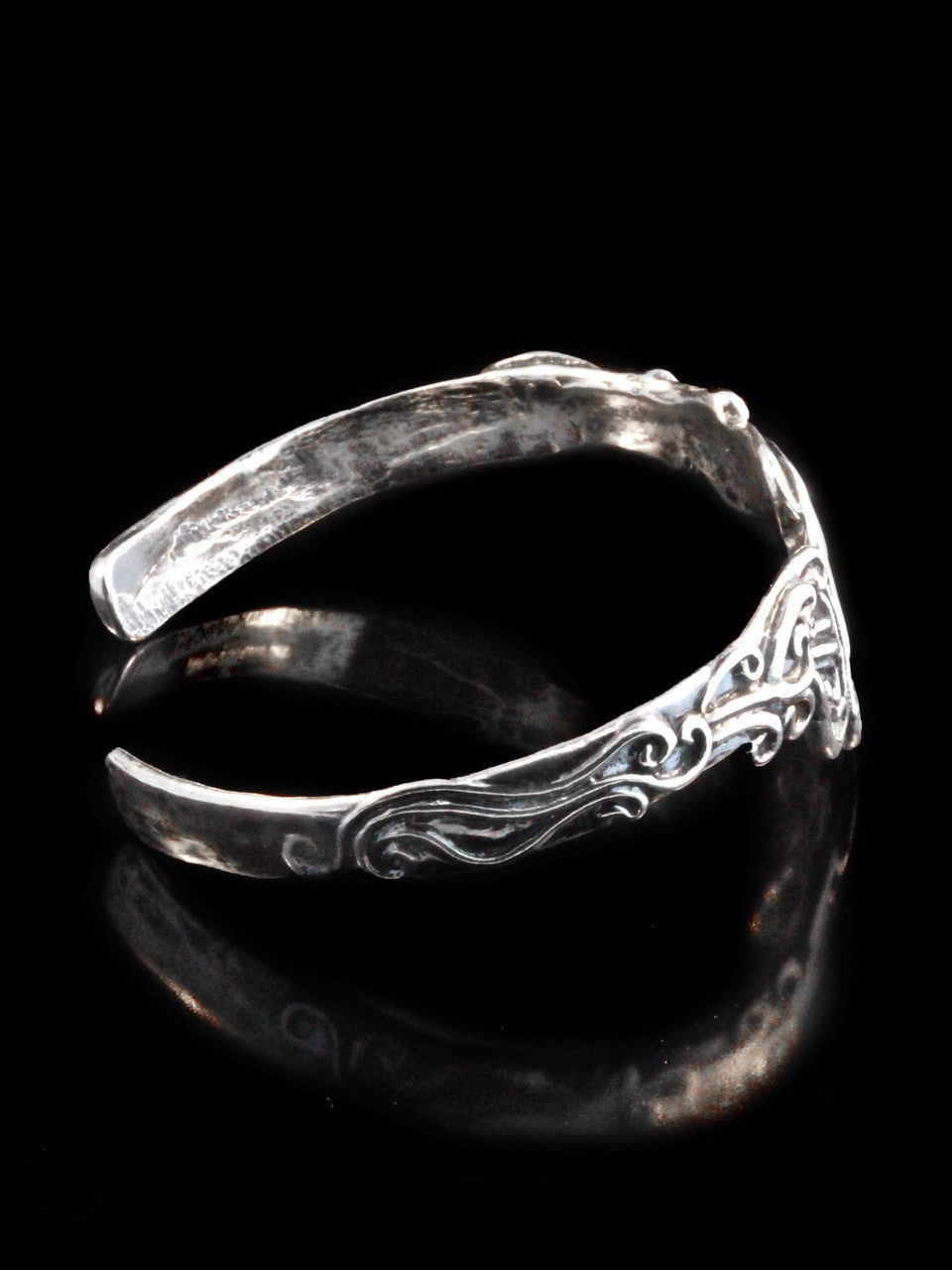 Cascade Waterfall Cuff Bracelet - Silver