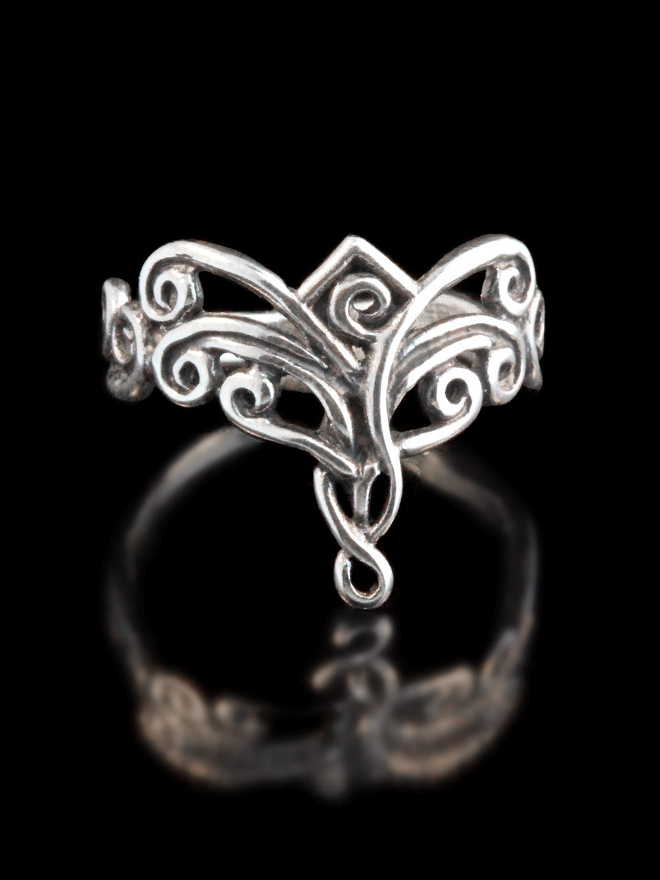 Sterling Silver Arabesque Ring