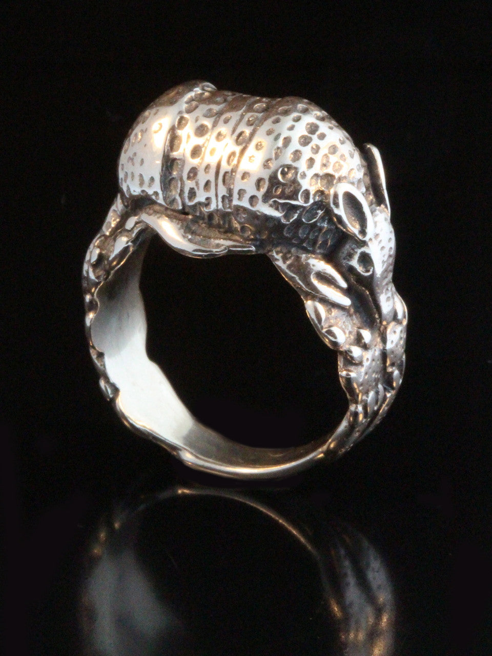 Armadillo Ring - Silver