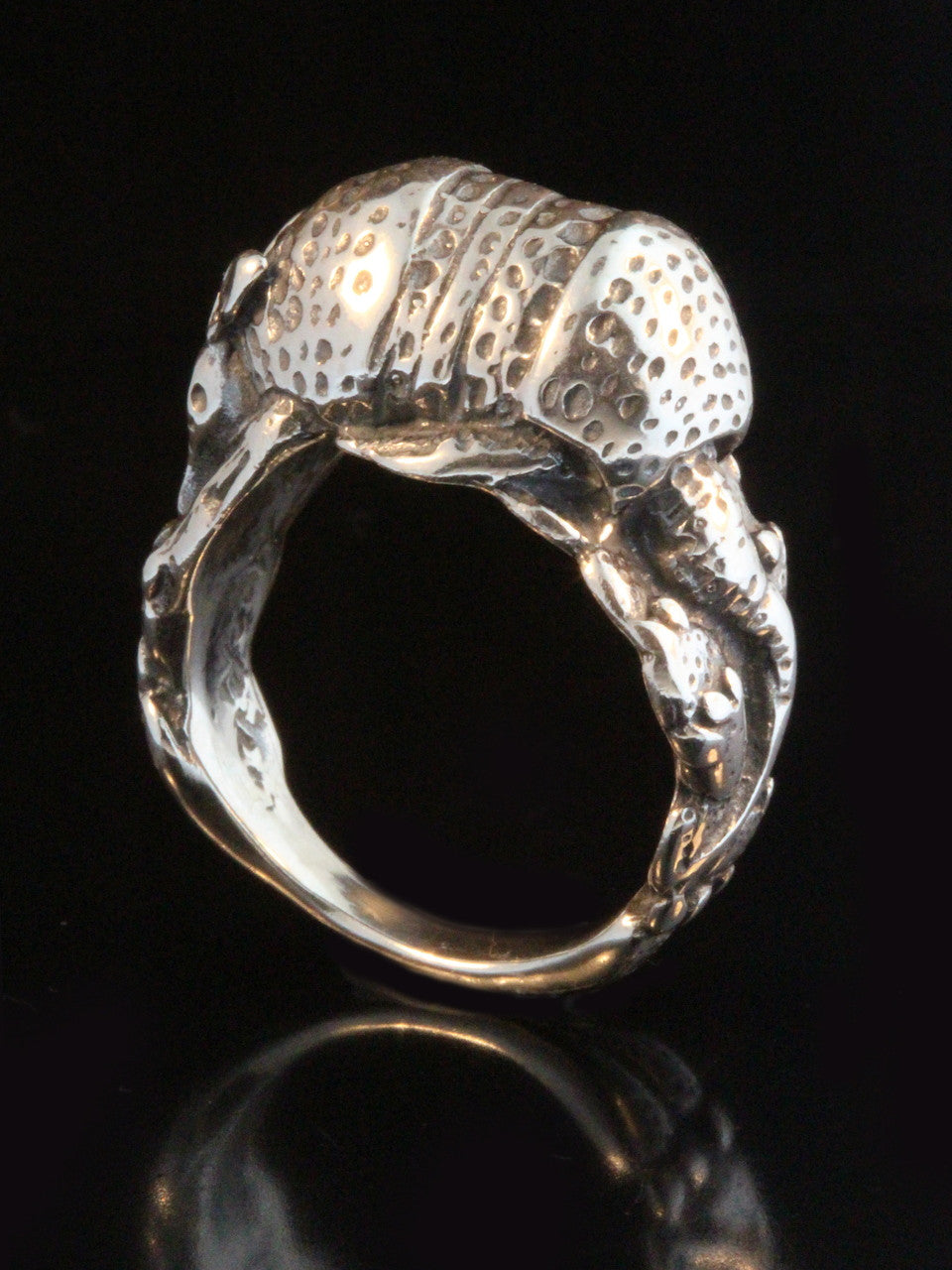 Armadillo Ring - Silver
