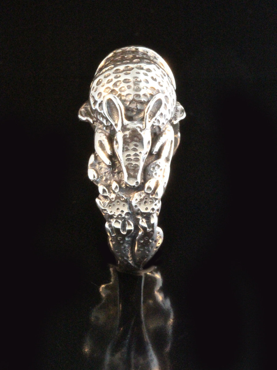 Armadillo Ring - Silver