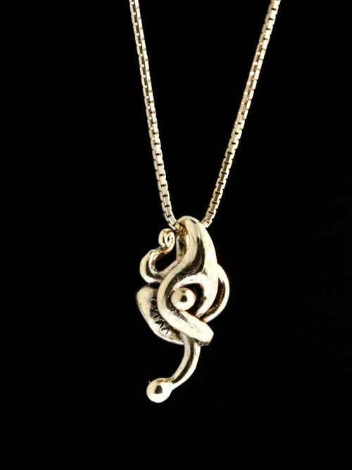 18k Gold Astro Bloom Charm