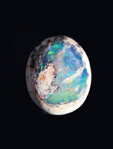 Atoll - Mexican Matrix Fire Opal - 20.5 ct